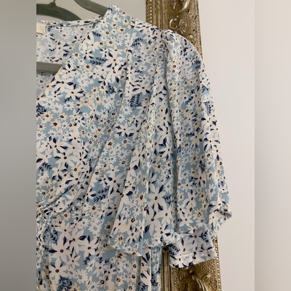 Boutique Asymmetrical Hem Midi Dress Size Small - Picture 2 of 5